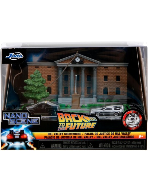 Jada Toys Nano Scene Back to the Future Hill Valley Courthouse