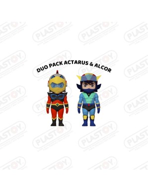 Plastoy UFO Robot Grendizer Duke Fleed & Koji Kabuto Duo Figure
