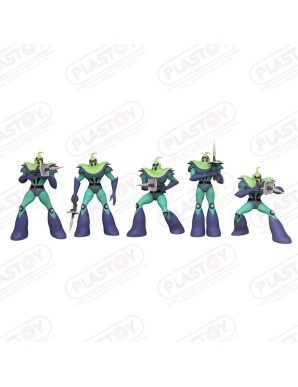 Plastoy UFO Robot Grendizer Vegan Soldiers Figure Set