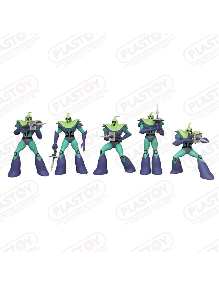 Plastoy UFO Robot Grendizer Vegan Soldiers Figure Set Plastoy UFO Robot Grendizer Vegan Soldiers Figure Set