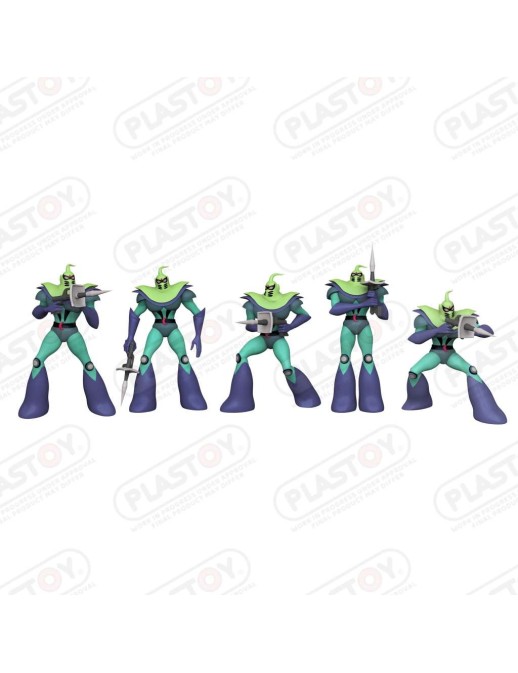 Plastoy UFO Robot Grendizer Vegan Soldiers Figure Set