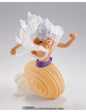 Bandai S.H. Figuarts One Piece Monkey D. Luffy Gear 5 Future Island Egghead