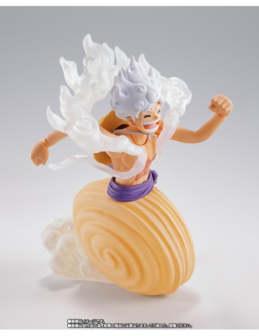 Bandai S.H. Figuarts One Piece Monkey D. Luffy Gear 5 Future Island Egghead