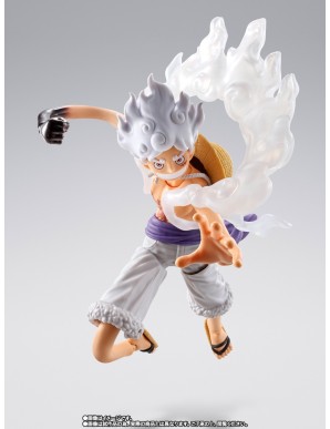 Bandai S.H. Figuarts One Piece Monkey D. Luffy Gear 5 Future Island Egghead