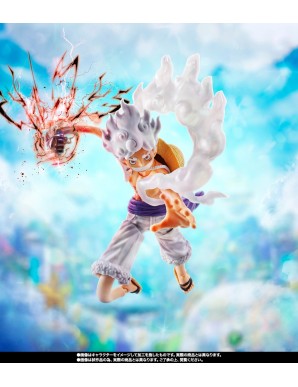 Bandai S.H. Figuarts One Piece Monkey D. Luffy Gear 5 Future Island Egghead
