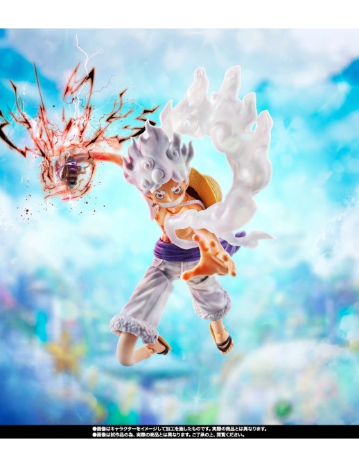 Bandai S.H. Figuarts One Piece Monkey D. Luffy Gear 5 Future Island Egghead