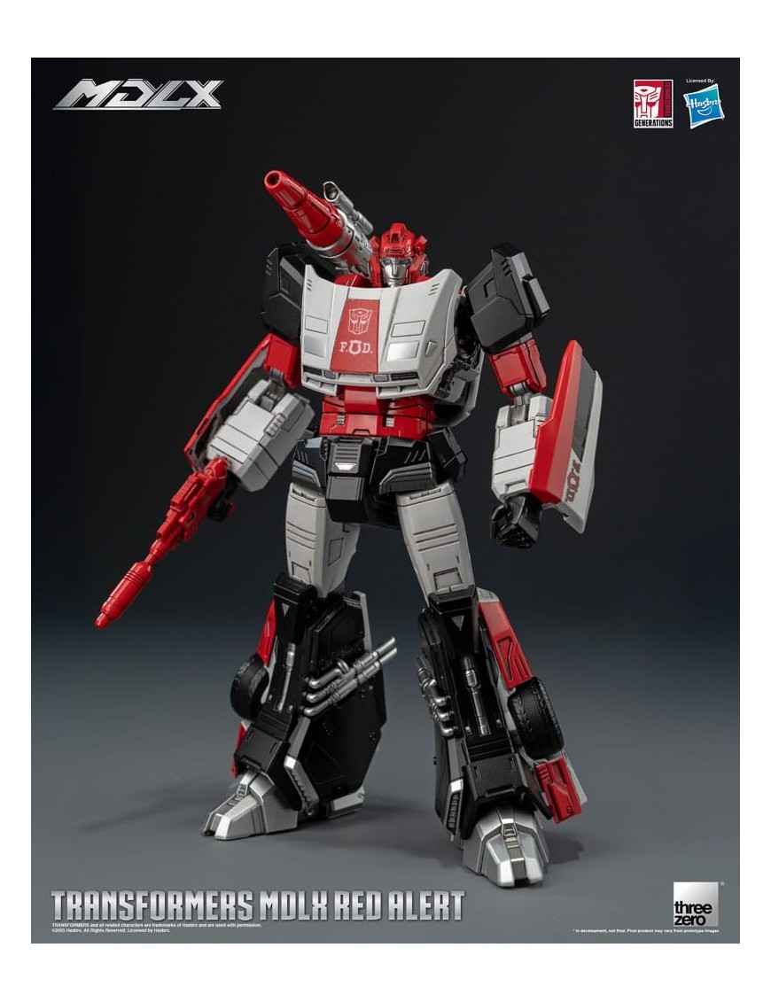 Threezero Transformers MDLX Articulated Figures Series Red Alert