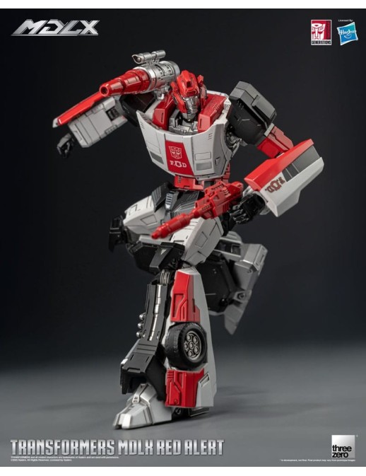 Threezero Transformers MDLX Articulated Figures Series Red Alert