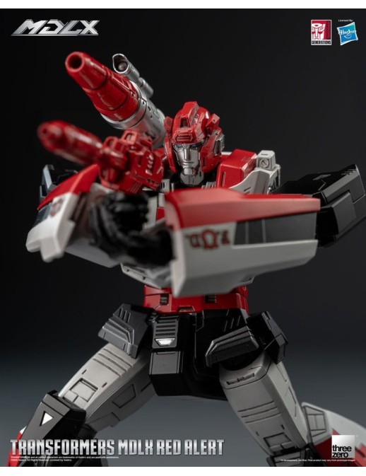 Threezero Transformers MDLX Articulated Figures Series Red Alert