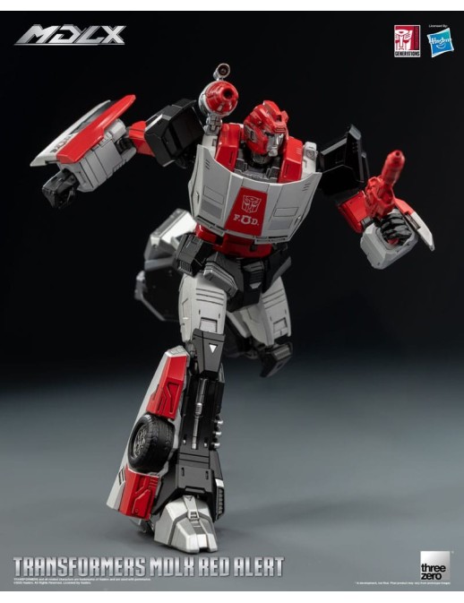 Threezero Transformers MDLX Articulated Figures Series Red Alert