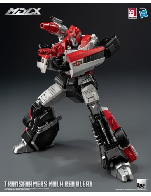 Threezero Transformers MDLX Articulated Figures Series Red Alert
