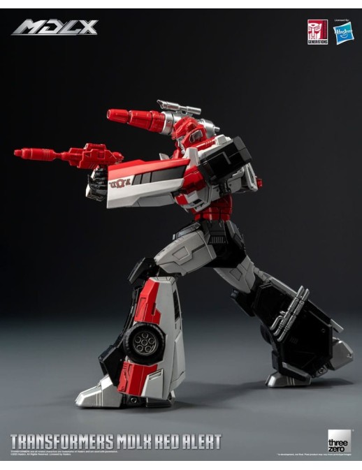 Threezero Transformers MDLX Articulated Figures Series Red Alert