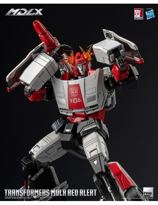 Threezero Transformers MDLX Articulated Figures Series Red Alert