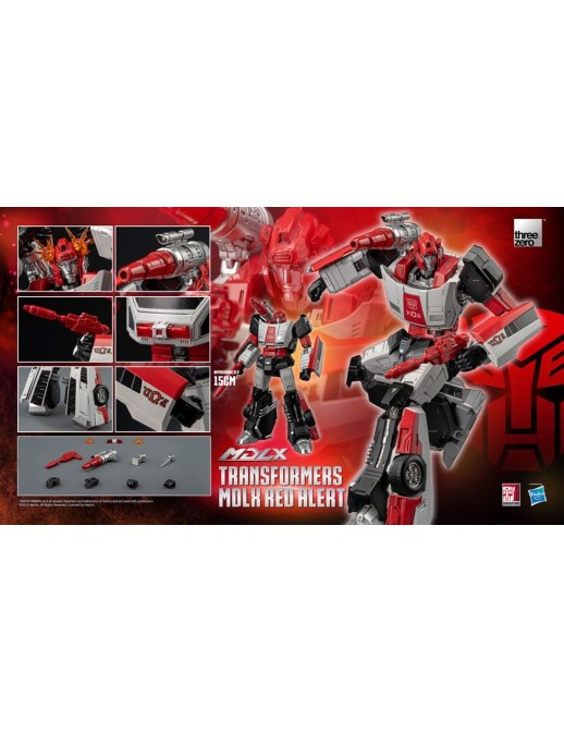 Threezero Transformers MDLX Articulated Figures Series Red Alert