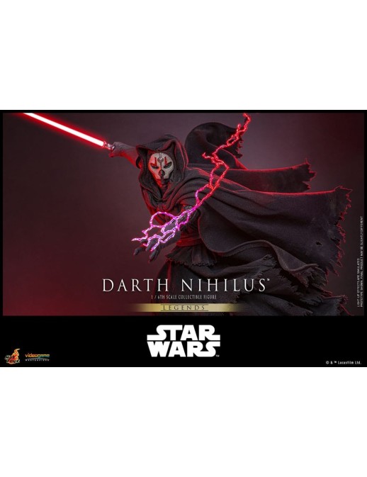 Hot Toys Videogame Masterpiece Star Wars Knights The Old Republic Darth Nihilus 1/6 Scale Collectible Figure