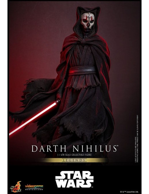 Hot Toys Videogame Masterpiece Star Wars Knights The Old Republic Darth Nihilus 1/6 Scale Collectible Figure