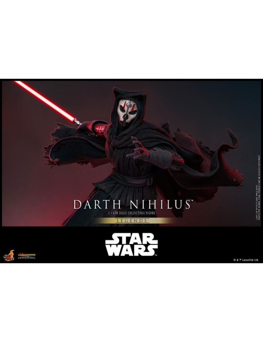 Hot Toys Videogame Masterpiece Star Wars Knights The Old Republic Darth Nihilus 1/6 Scale Collectible Figure