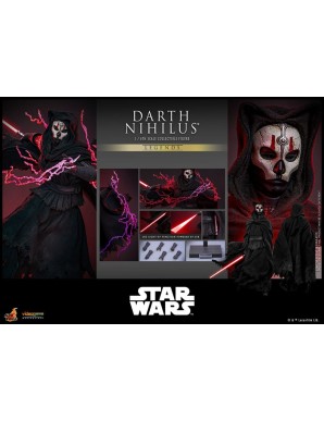 Hot Toys Videogame Masterpiece Star Wars Knights The Old Republic Darth Nihilus 1/6 Scale Collectible Figure