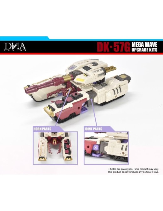 DNA Design DK-57G Upgrade Kits for Transformers Legacy United Leader Armada Universe Galvatron