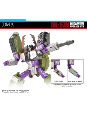 DNA Design DK-57M Upgrade Kits for Transformers Legacy United Titan Armada Universe Tidal Wave & Galvatron