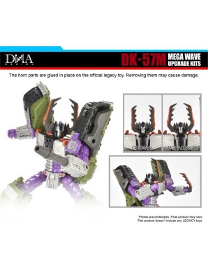 DNA Design DK-57M Upgrade Kits for Transformers Legacy United Titan Armada Universe Tidal Wave & Galvatron
