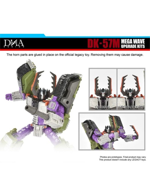 DNA Design DK-57M Upgrade Kits for Transformers Legacy United Titan Armada Universe Tidal Wave & Galvatron
