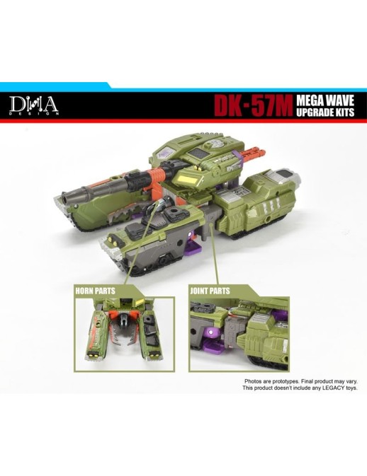 DNA Design DK-57M Upgrade Kits for Transformers Legacy United Titan Armada Universe Tidal Wave & Galvatron
