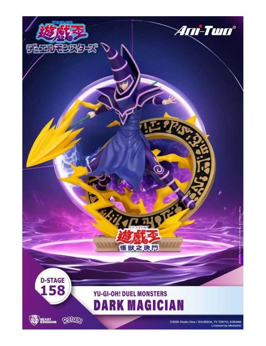 Beast Kingdom D-Stage 158 Yu-Gi-Oh! Duel Monsters Dark Magician Limited Edition Beast Kingdom D-Stage 158 Yu-Gi-Oh! Duel Monsters Dark Magician Limited Edition