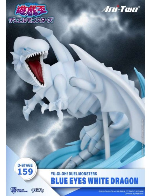 Beast Kingdom D-Stage 159 Yu-Gi-Oh! Duel Monsters Blue-Eyes White Dragon Limited Edition