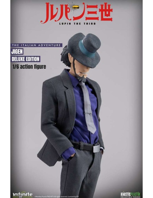 Infinite Statue & Collectibles Lupin The 3rd The Italian Adventure Daisuke Jigen Deluxe Edition