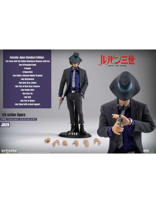 Infinite Statue & Collectibles Lupin The 3rd The Italian Adventure Daisuke Jigen Standard Edition