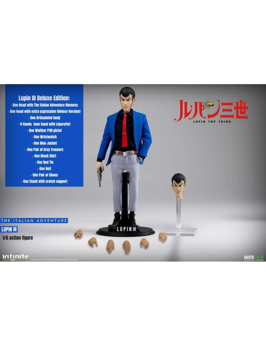 Infinite Statue & Collectibles Lupin The 3rd The Italian Adventure Lupin III Deluxe Edition Infinite Statue & Collectibles Lupin The 3rd The Italian Adventure Lupin III Deluxe Edition