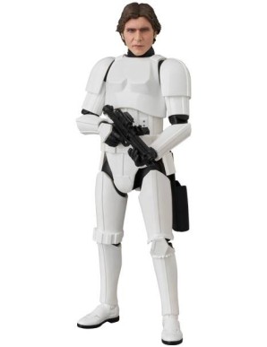 Medicom Toy MAFEX Star Wars Episode IV A New Hope Han Solo Stormtrooper Disguise Version