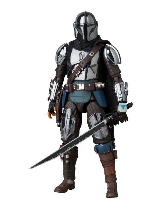 Medicom Toy MAFEX Star Wars The Mandalorian Chrome Version