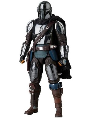 Medicom Toy MAFEX Star Wars The Mandalorian Chrome Version