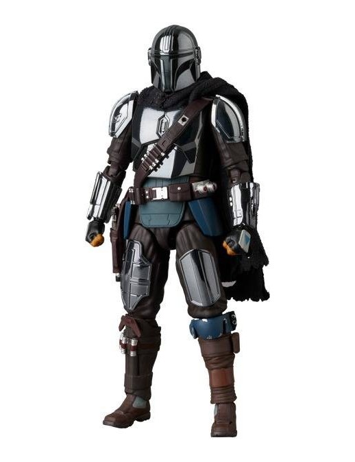 Medicom Toy MAFEX Star Wars The Mandalorian Chrome Version
