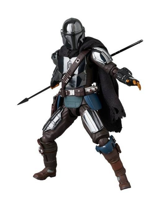 Medicom Toy MAFEX Star Wars The Mandalorian Chrome Version