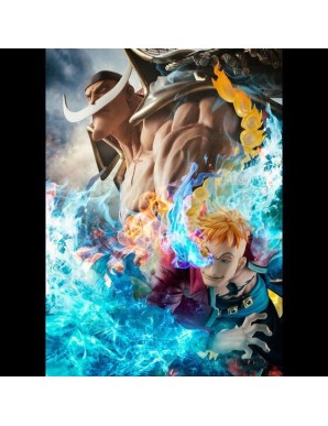 Megahouse P.O.P. Portrait of Pirates One Piece MAS-MAXIMUM Whitebeard Pirates Captain 1st Squadron Marco The Phoenix