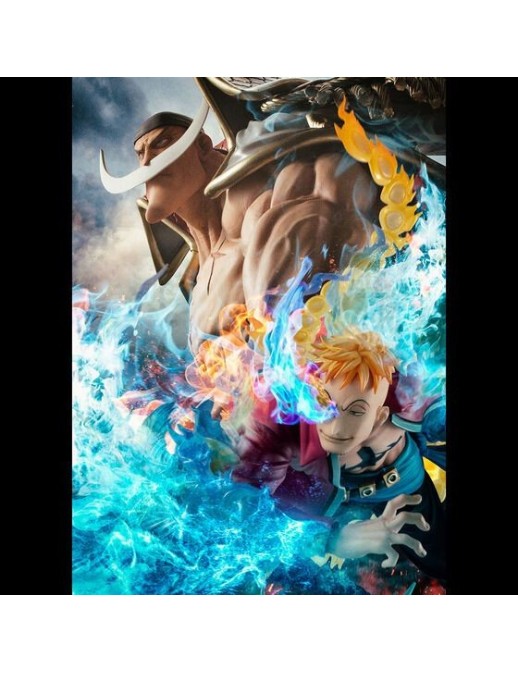Megahouse P.O.P. Portrait of Pirates One Piece MAS-MAXIMUM Whitebeard Pirates Captain 1st Squadron Marco The Phoenix