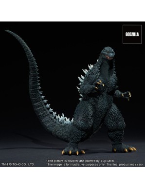 X-Plus Toho Daikaiju Series Godzilla Against Mechagodzilla Godzilla Battle In The Storm