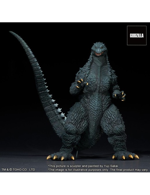 X-Plus Toho Daikaiju Series Godzilla Against Mechagodzilla Godzilla Battle In The Storm