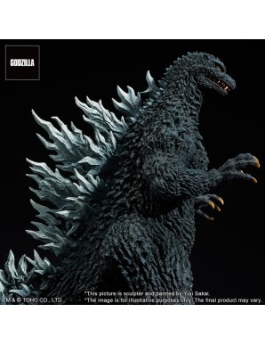 X-Plus Toho Daikaiju Series Godzilla Against Mechagodzilla Godzilla Battle In The Storm