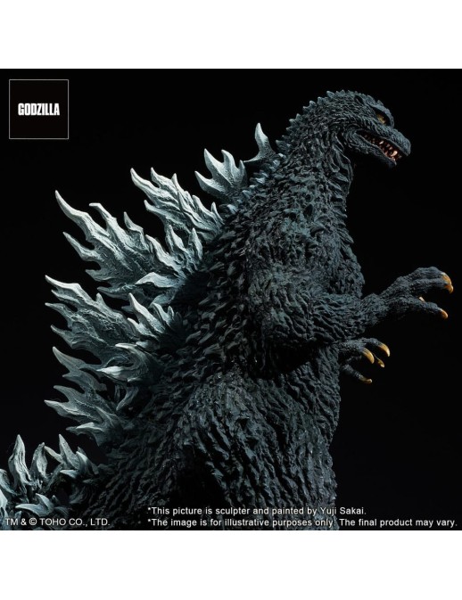 X-Plus Toho Daikaiju Series Godzilla Against Mechagodzilla Godzilla Battle In The Storm