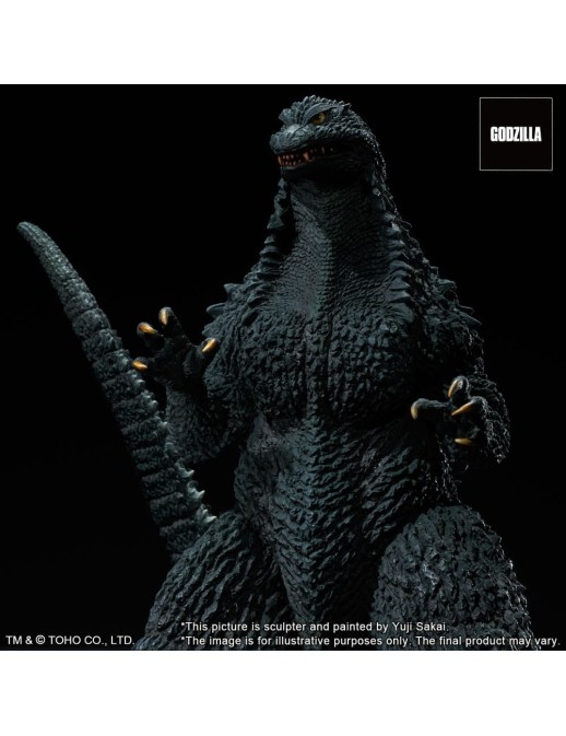 X-Plus Toho Daikaiju Series Godzilla Against Mechagodzilla Godzilla Battle In The Storm