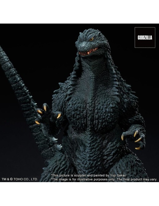 X-Plus Toho Daikaiju Series Godzilla Against Mechagodzilla Godzilla Battle In The Storm