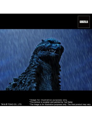 X-Plus Toho Daikaiju Series Godzilla Against Mechagodzilla Godzilla Battle In The Storm