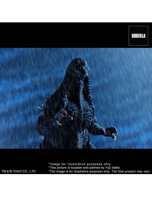X-Plus Toho Daikaiju Series Godzilla Against Mechagodzilla Godzilla Battle In The Storm