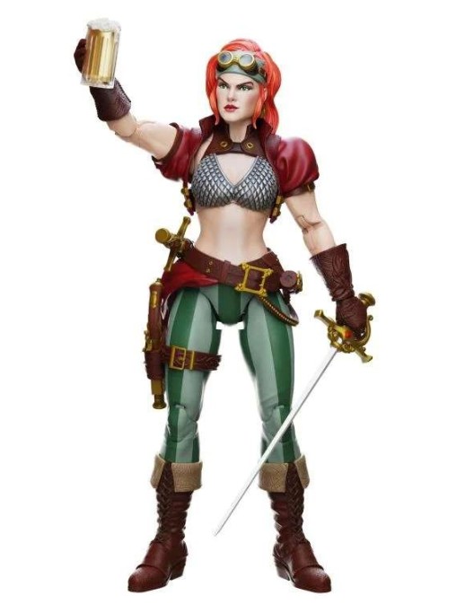 Boss Fight Studio H.A.C.K.S. Figure Red Sonja Steampunk Legend