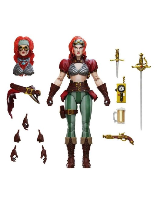 Boss Fight Studio H.A.C.K.S. Figure Red Sonja Steampunk Legend