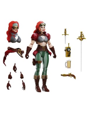Boss Fight Studio H.A.C.K.S. Figure Red Sonja Steampunk Legend